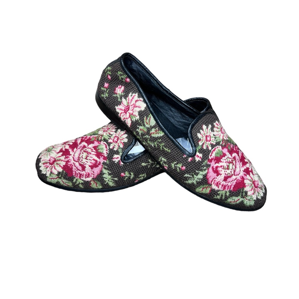 The Larkspur Collection needle point shoes 9